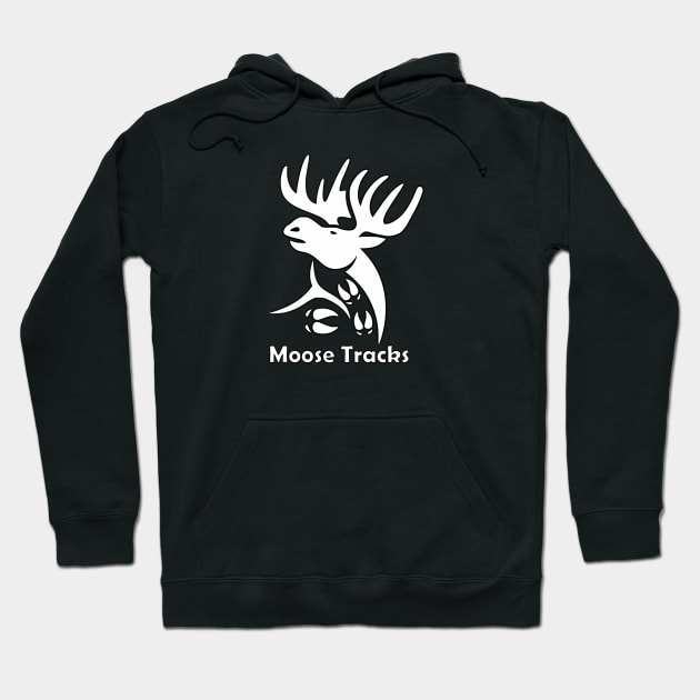 Moose Tracks Hoodie by CritterCommand